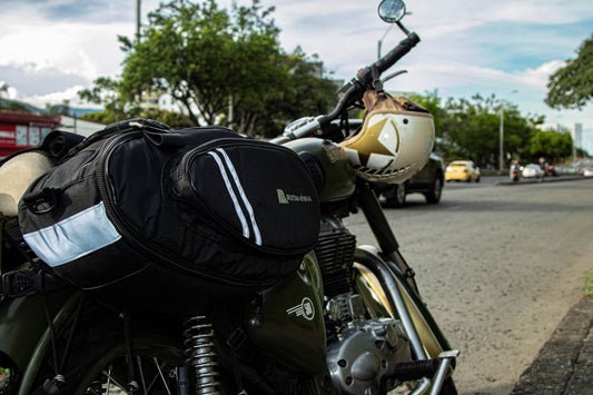Gray helmet for bikers